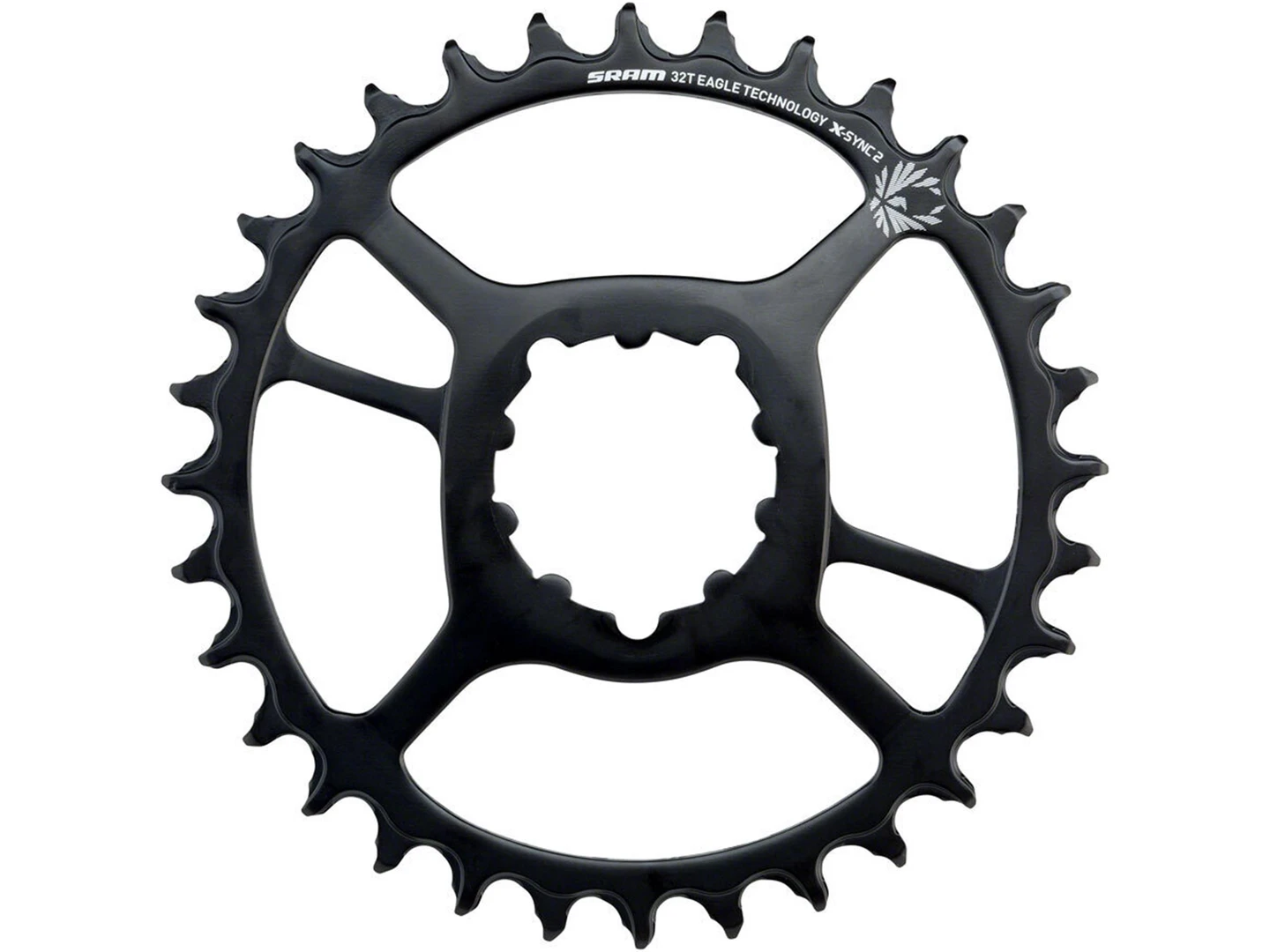 Large SRAM X-Sync 2 Steel Chainring Direct Mount 30T 3MM Offset