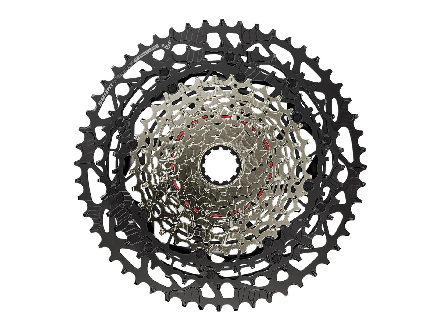 Large SRAM XS1270 T-Type Eagle Cassette 12 speed (Non XD)