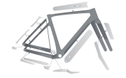 Syncros Addict Gravel Frame Protection Kit Matt