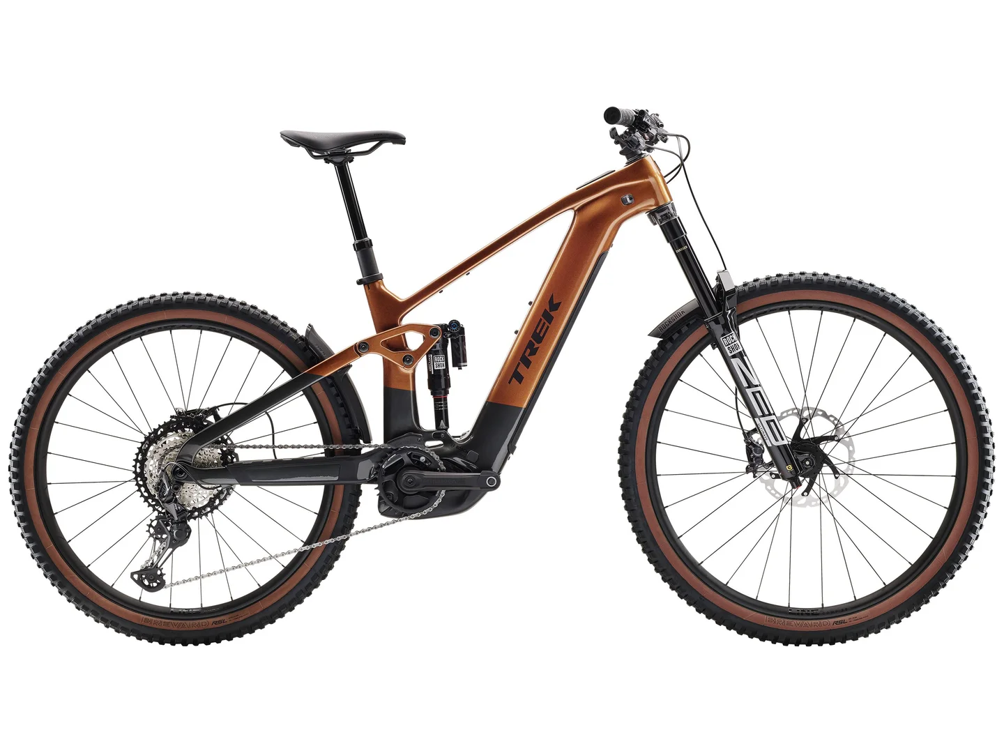 Large Trek Rail+ 9.8 XT Gen 5 Pennyflake