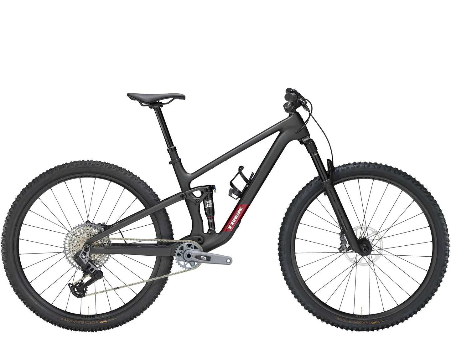 Large Trek Top Fuel 9.8 GX AXS Matte Dark Web