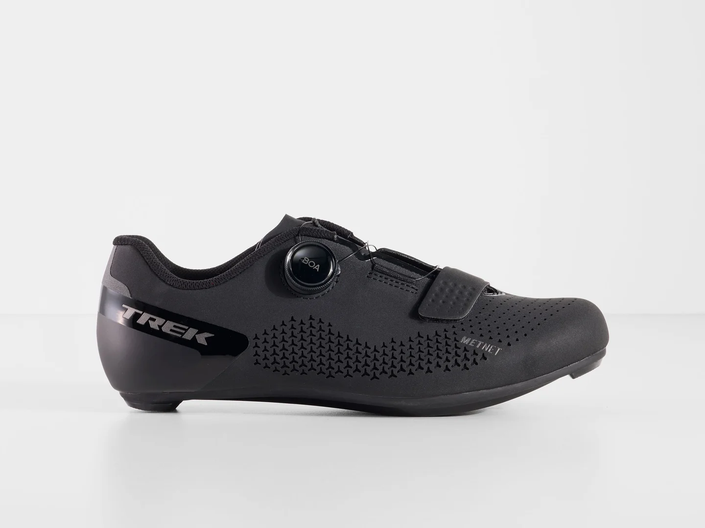 Large Trek Circuit Road Cycling Shoes Black