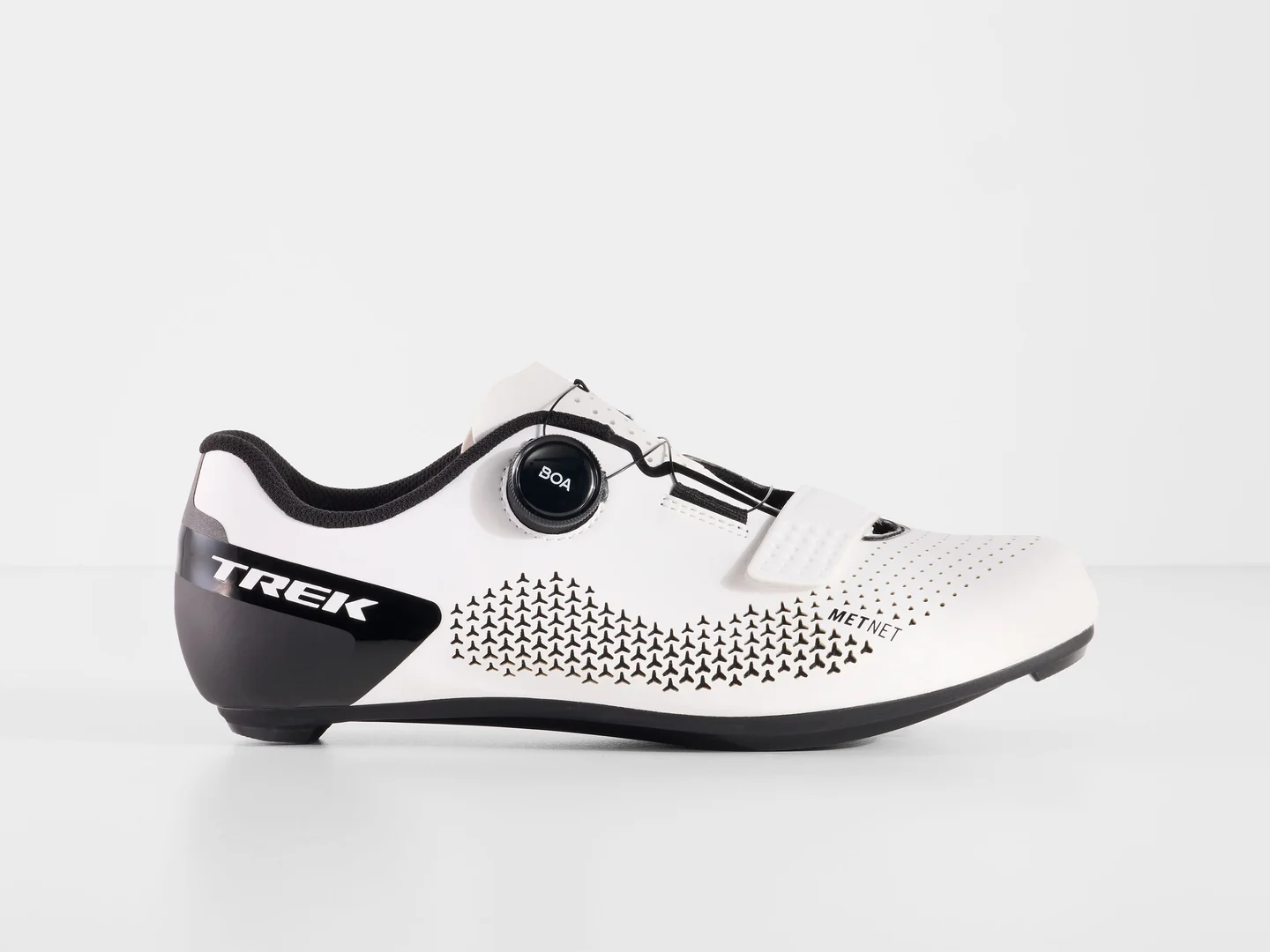 Large Trek Circuit Road Cycling Shoes White