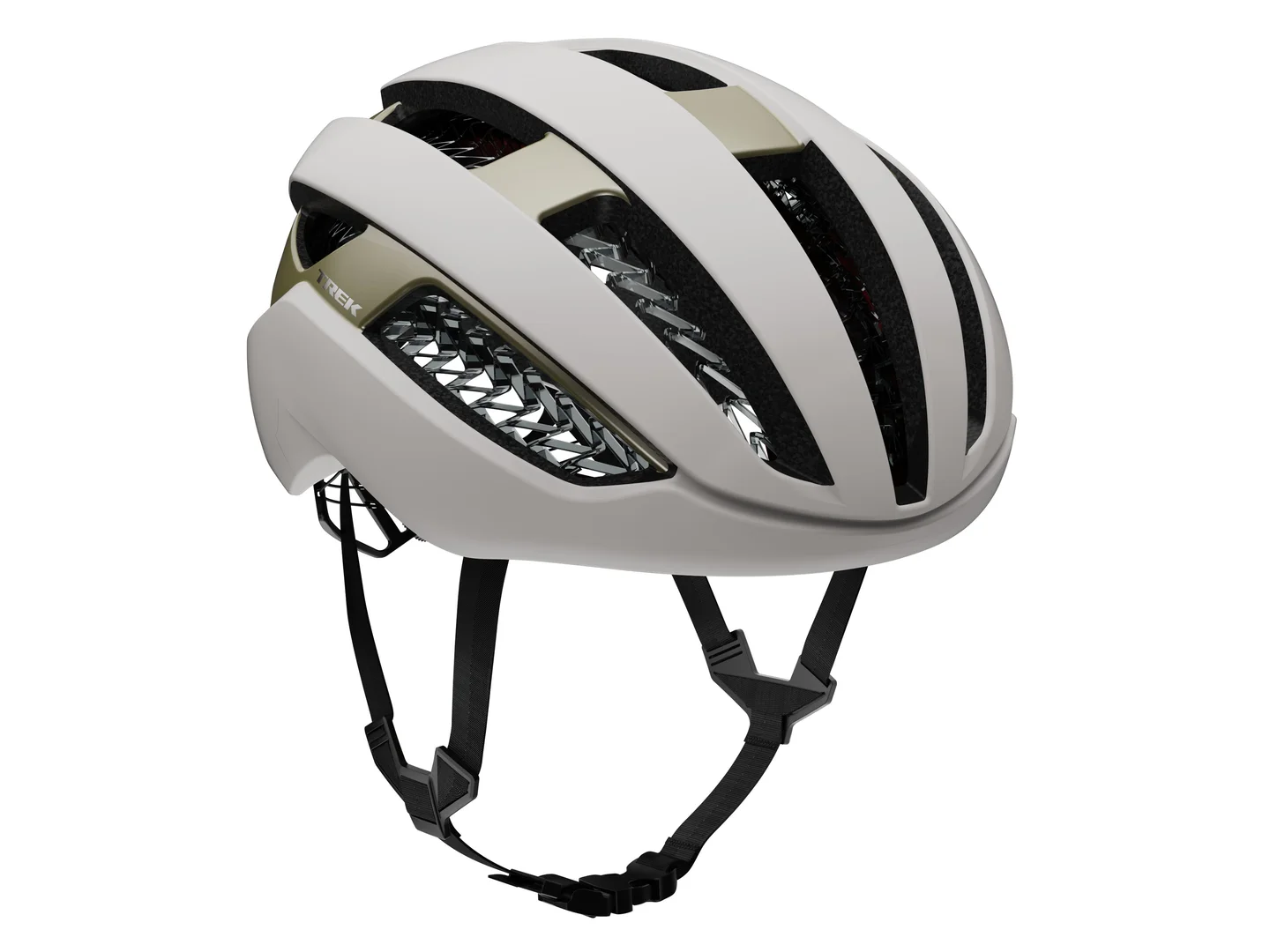 Large Trek Circuit Wavecel Helmet Crystal White/Supernova