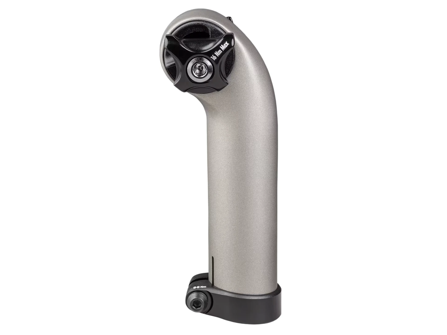 Large Trek Matte Gunmetal Carbon Seat Mast Cap Short