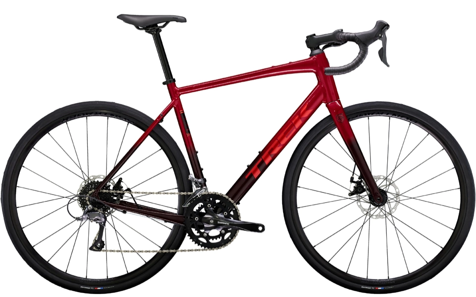 Large Trek Domane AL 2 Gen 4 Crimson