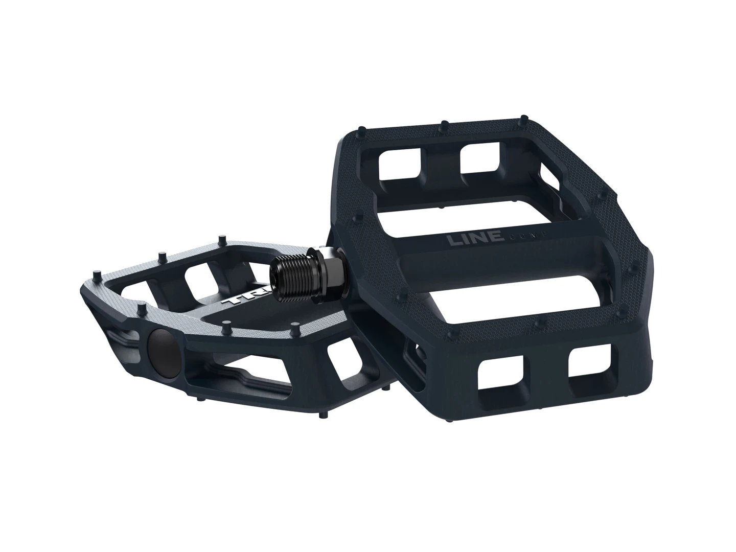 Large Trek Line Comp Flat Pedals Nautical Navy