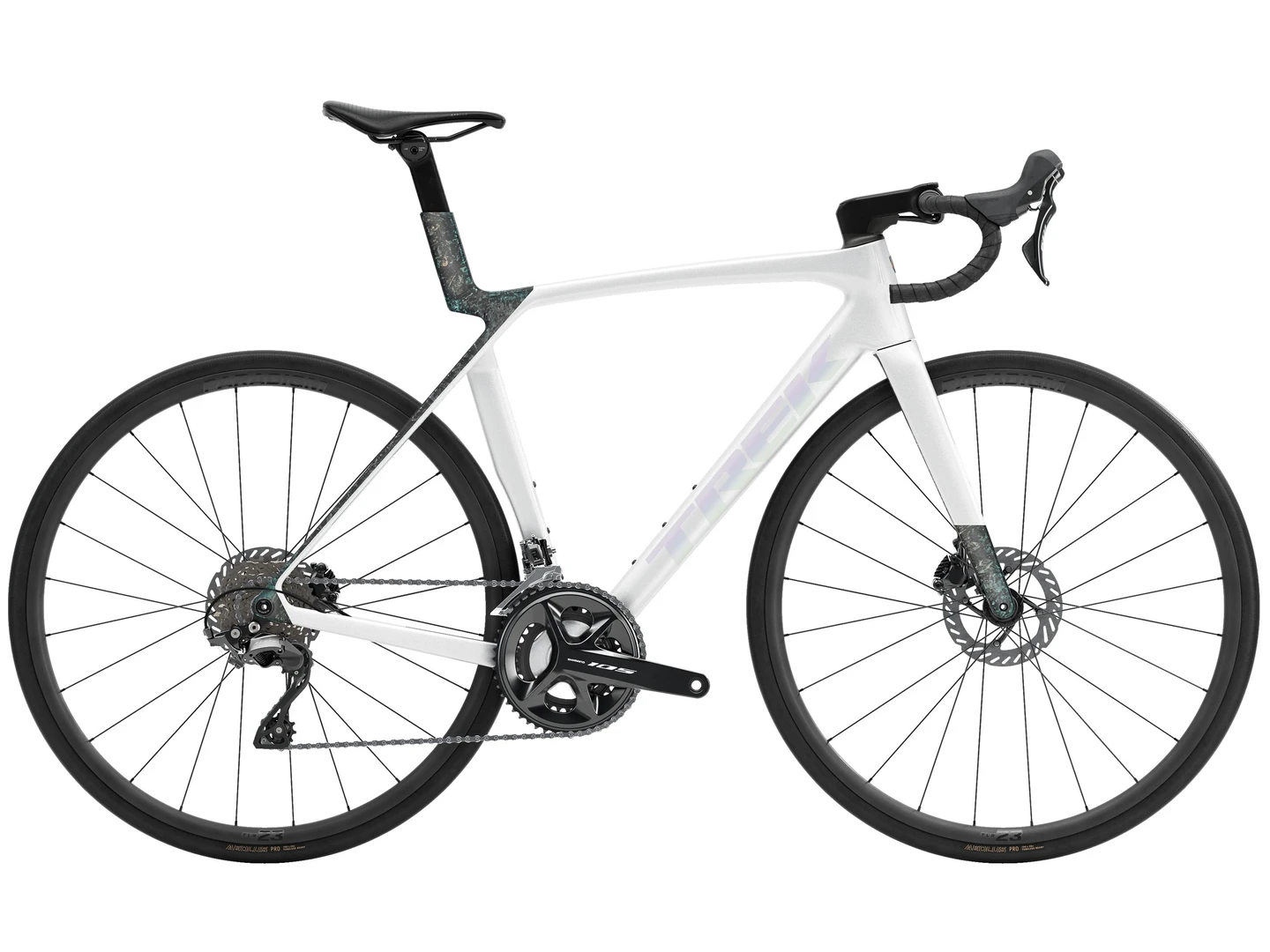 Large Trek Madone SL 5 Crystal White