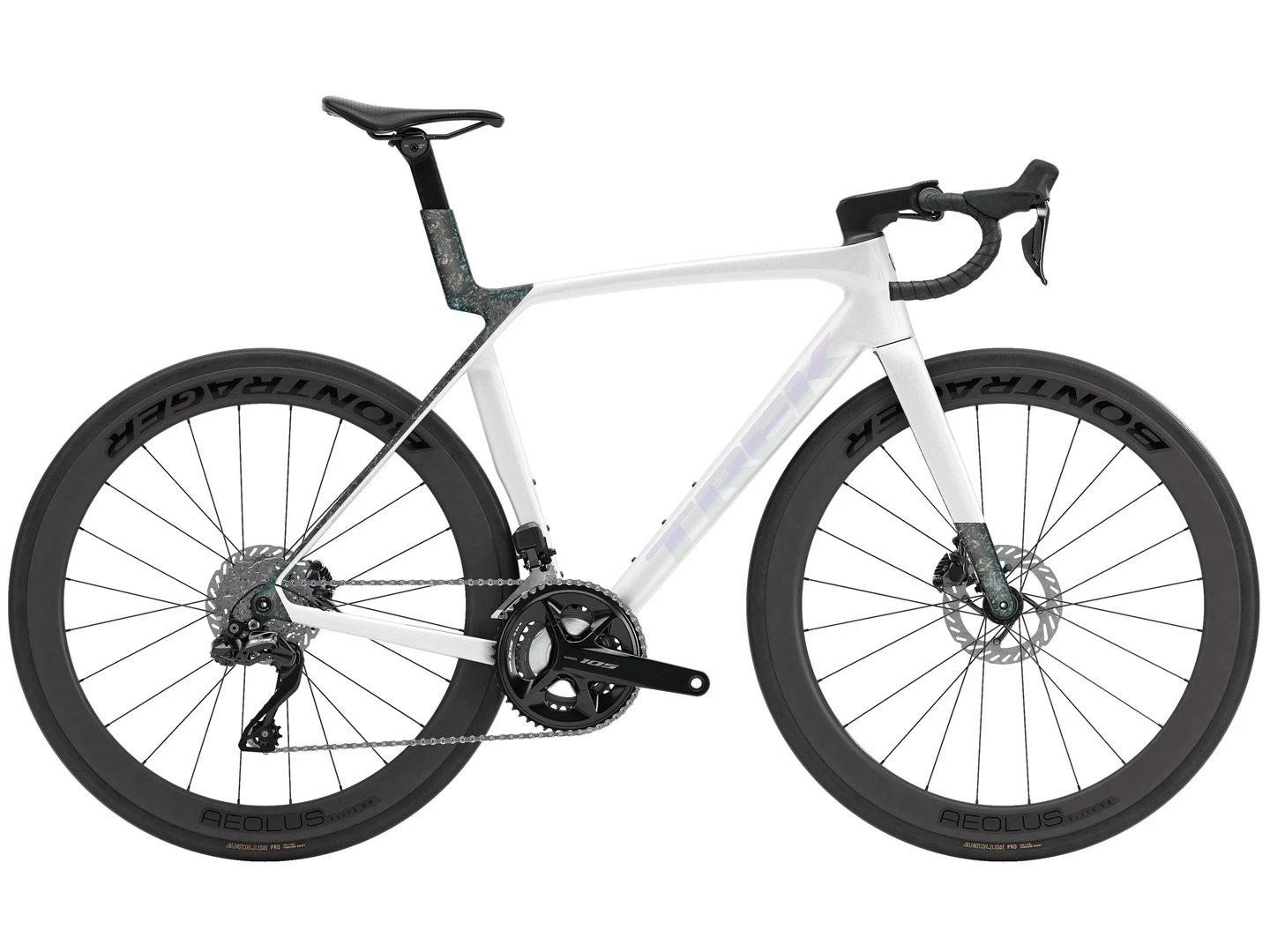 Large Trek Madone SL 6 Crystal White