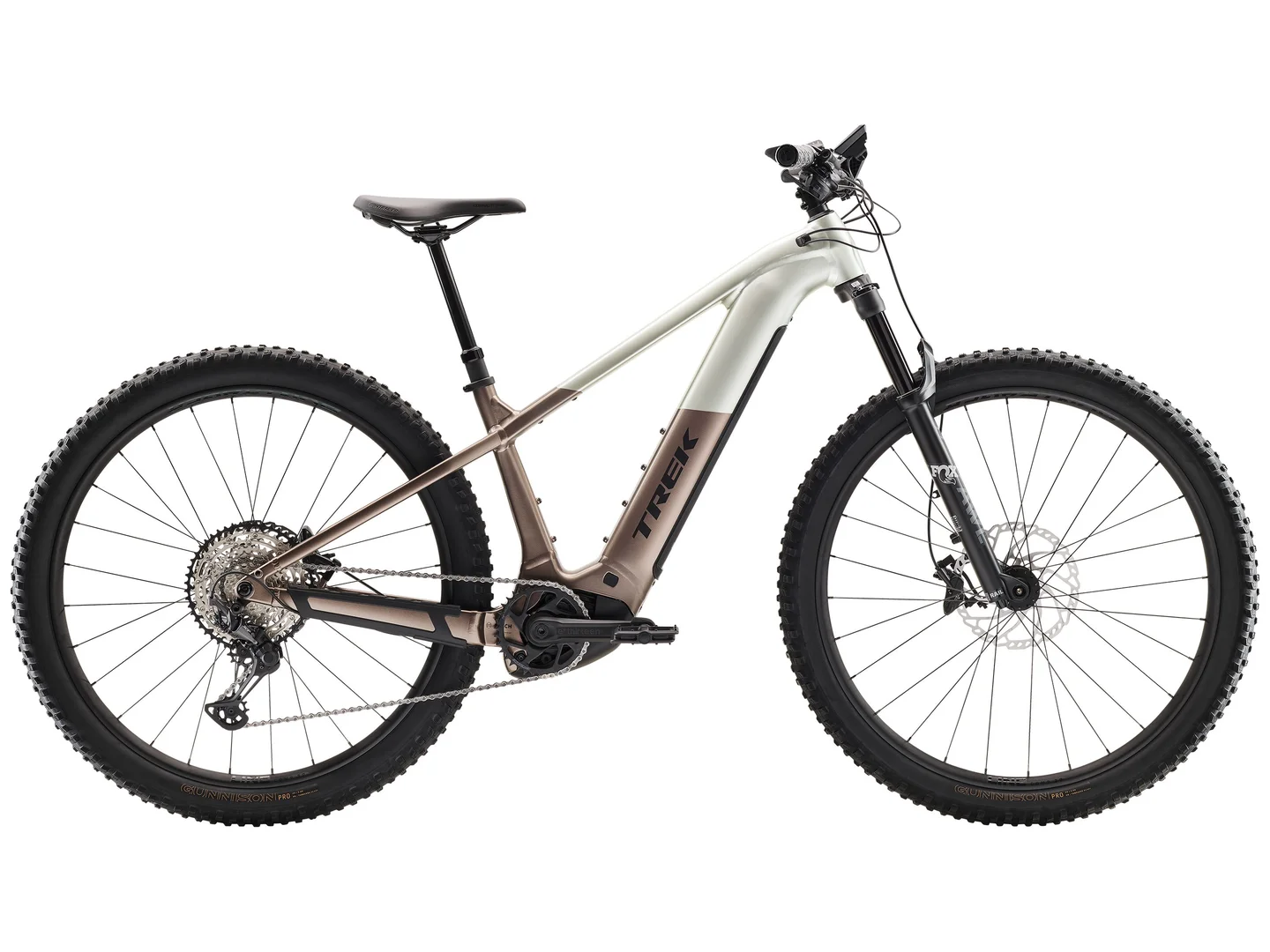 Large Trek Powerfly+ 8 Gen 5 Silver/Bronze