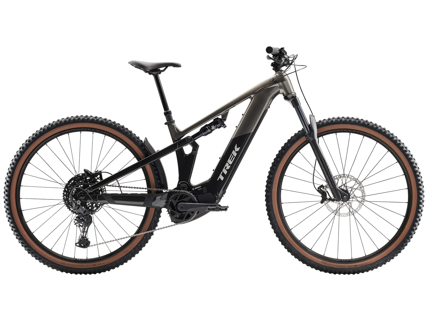 Large Trek Powerfly FS+ 4 Gen 4 Mercury
