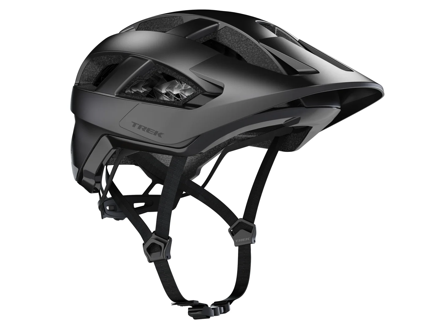 Large Trek Quantum WaveCel Mountain Bike Helmet Black
