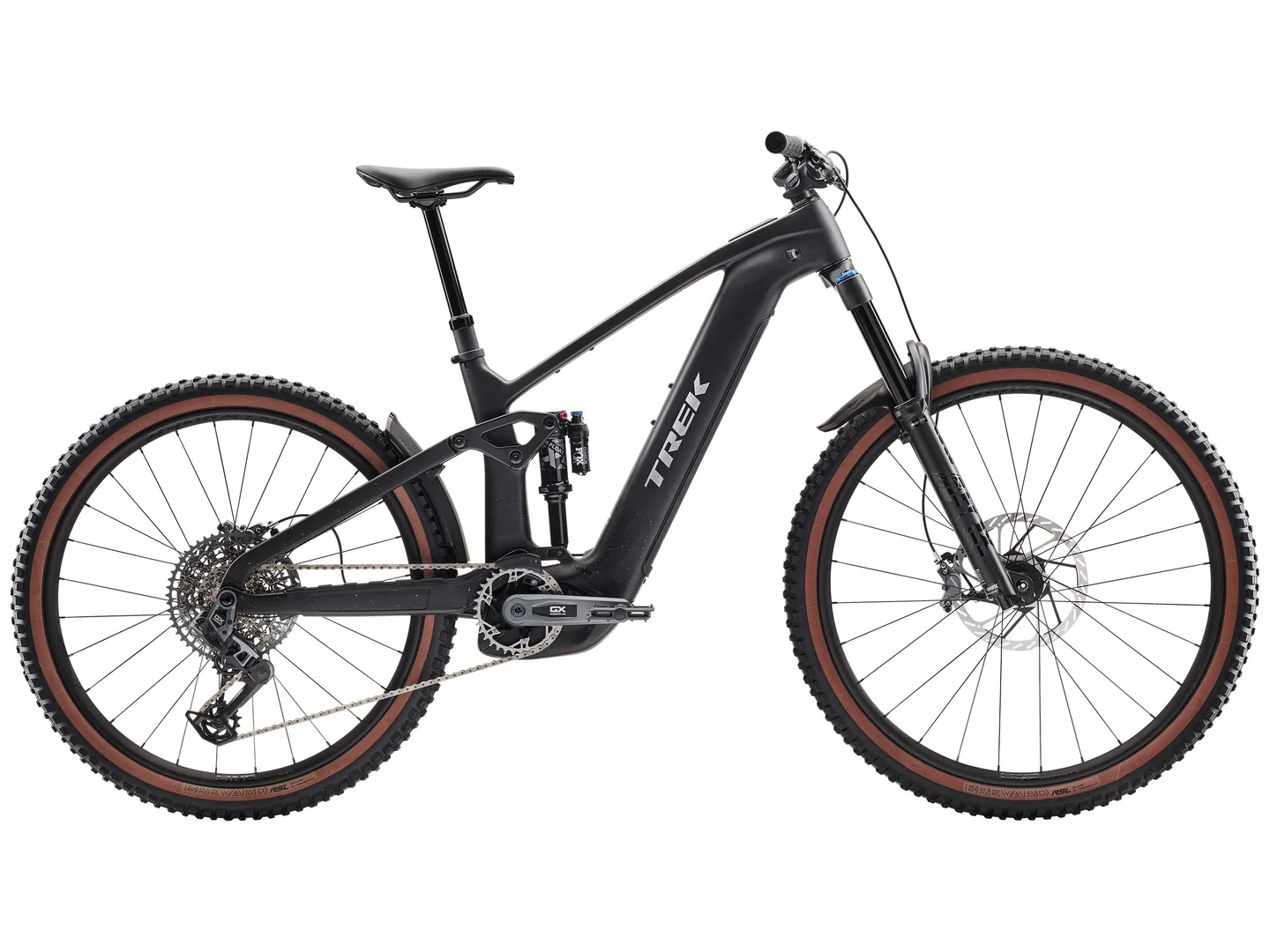 Large Trek Rail+ 9.8 GX AXS T-Type Gen 5 Deep Smoke