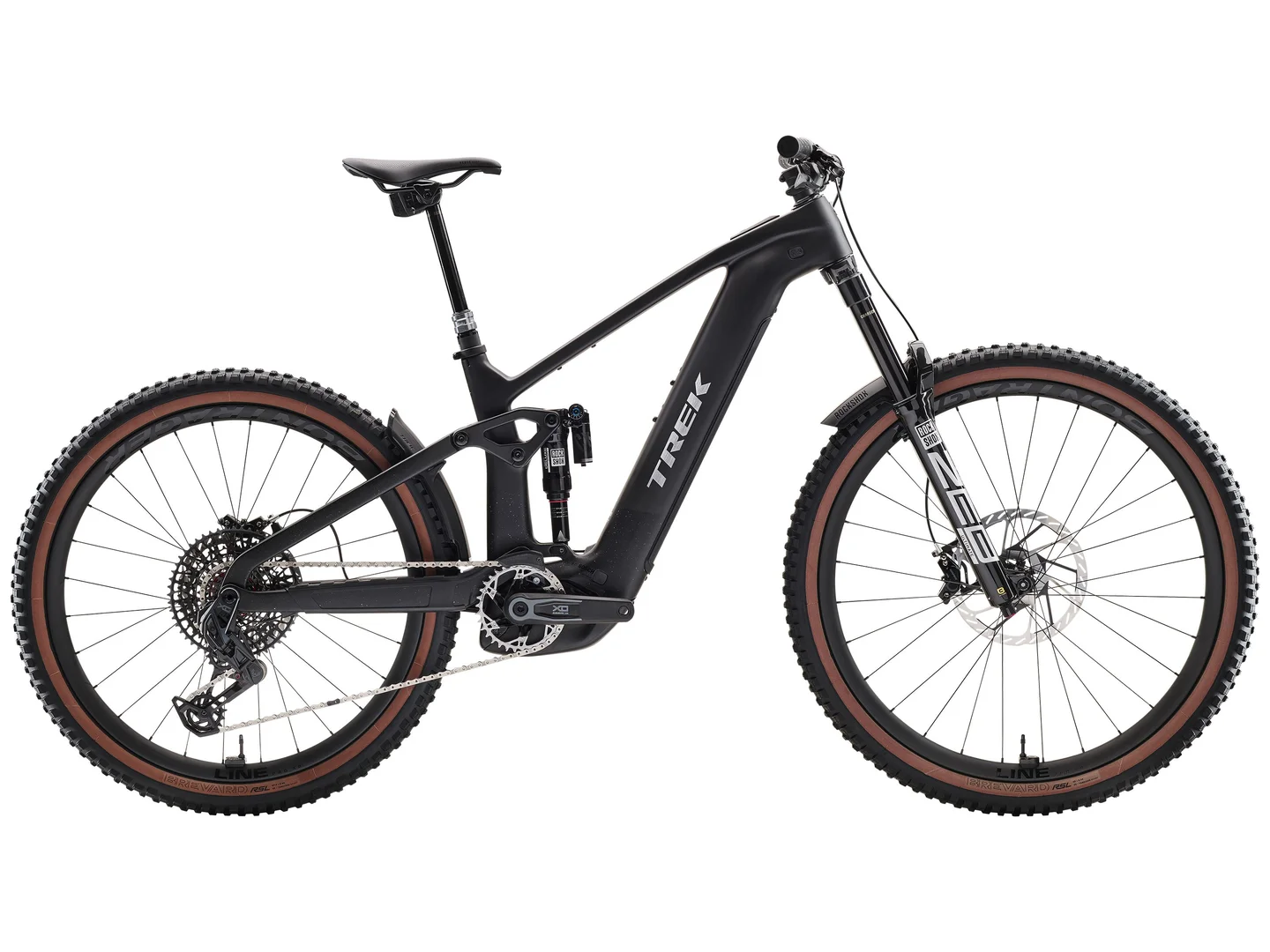 Large Trek Rail+ 9.9 X0 AXS T-Type Gen 5 Deep Smoke