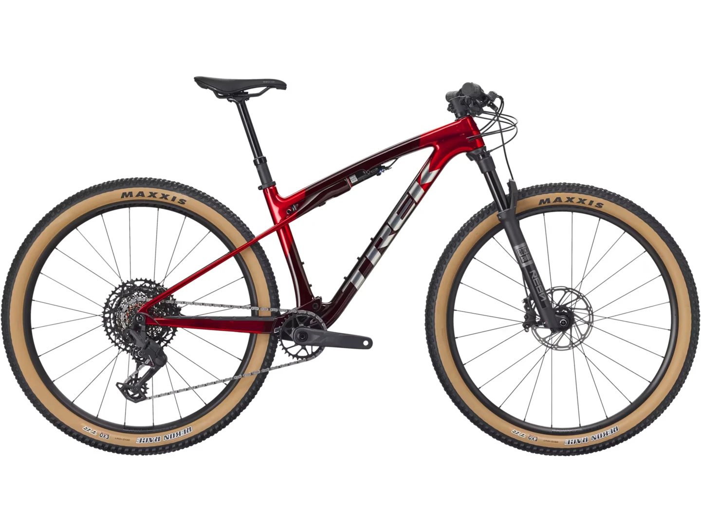 Large Trek Supercaliber SL 9.6 Fury Red