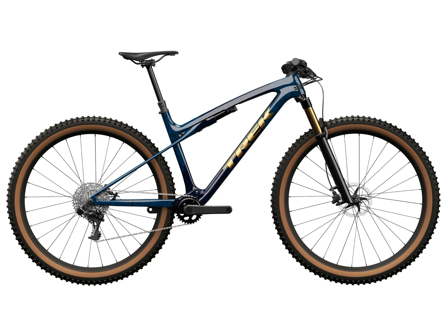 Large Trek Supercaliber SL 9.7 GX AXS Blue Smoke