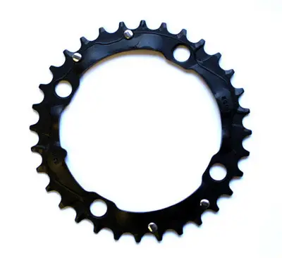 Truvativ Chainring MTB 32t 4 Bolt 104mm BCD Aluminium Hard Black