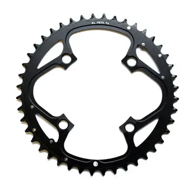 Truvativ Chainring MTB 44t 4 Bolt 104mm BCD Aluminium Hard Black 4mm