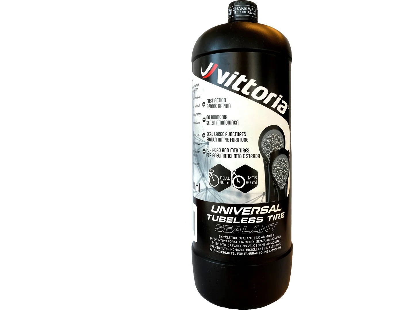 Large Vittoria Universal Tubeless Tire Sealant 1000ml