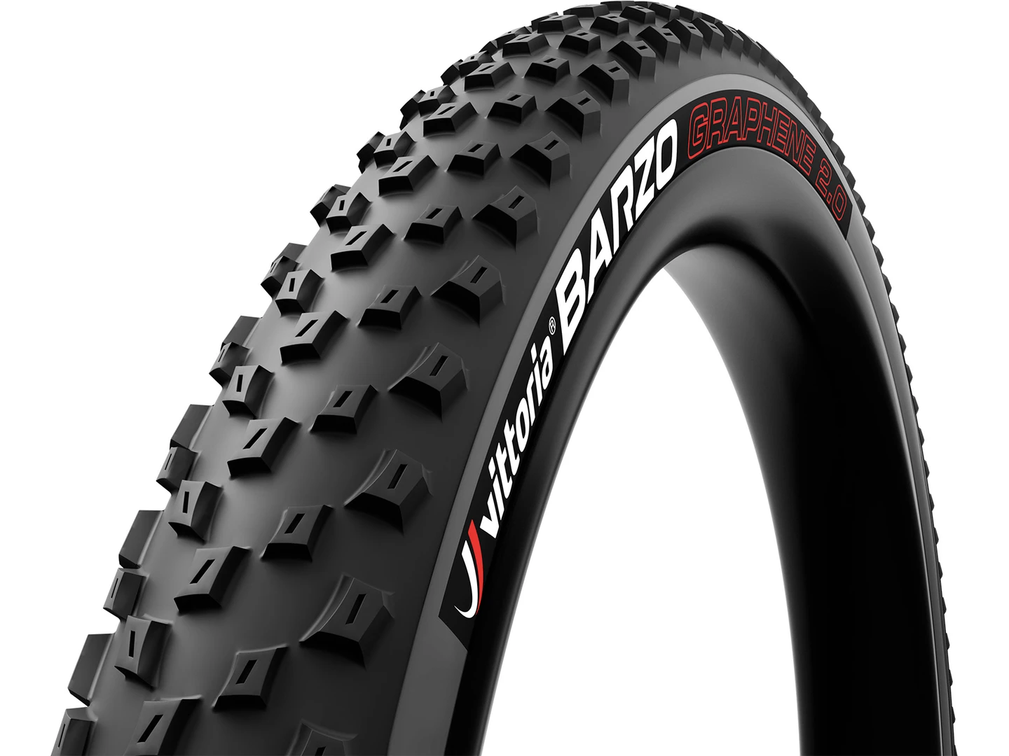 Large Vittoria Barzo G2.0 29x2.25 XC Black/Grey Tyre